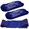 Reusable Hot and Cold Ice Packs for Injuries (3-Piece Set), Joint Pain, Muscle