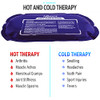 Reusable Hot and Cold Ice Packs for Injuries (3-Piece Set), Joint Pain, Muscle