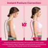 Fit Geno Posture Corrector for Women: Adjustable Lightweight Upper Back Brace