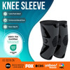 PhysFlex Knee Brace for Pain Relief - 2 Pack Knee Compression Sleeves
