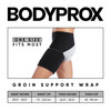 Bodyprox Groin Wrap, Adjustable Support for Hip, Groin, Hamstring, Thigh