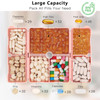 FYY Daily Pill Organizer,7 Compartments Portable Travel Pill Case [Folding