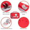 General Medi 2-in-1 First Aid Kit (215 Piece Set) + 43 Piece Mini First Aid Kit
