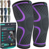 Modvel Compression Knee Brace for Women & Men, 2-Pack Knee Brace for Running