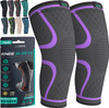 Modvel Compression Knee Brace for Women & Men, 2-Pack Knee Brace for Running