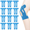 12pcs Precut Tape for Knees, Breathable Elastic Athletic Muscle Tape Strips