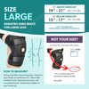 BraceAbility Bariatric Knee Brace for Large Legs