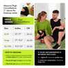 GARNO Knee Brace Plus Size, Dual Patella Tendon Support Strap, Adjustable