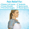 Arctic Flex Shoulder Ice Pack Brace - Cold Reusable Cool Gel Wrap, Hot Therapy