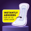Poise Overnight Incontinence & Postpartum Pads for Bladder Leaks, 8 Drop Extra