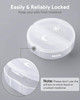 TookMag Pill Organizer 2 Times a Day, Travel Medicine Pill Organizer, Weekly AM