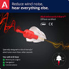 Alpine MotoSafe Pro - Premium Motorcycle Ear Plugs for Wind Noise Reduction