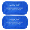 LotFancy Gel Ice Packs, 2pc Reusable Hot Cold Pack for Therapy, Heating Cooling