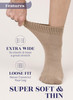 Hugh Ugoli Diabetic Socks for Women, Super Soft & Thin Ankle Socks, Wide &