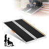 Wheelchair Ramp 4FT, gardhom 800 Lbs Aluminum Portable Folding Handicap Ramp