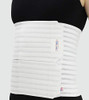 ITA-MED 12" Abdominal Binder for Men, Adjustable & Breathable Post Surgery