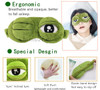 bumsufon Sleep Masks for Women,Eye Mask for Sleeping, Night Mask Sad Frog Cute