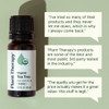 Plant Therapy Organic Tea Tree Oil (Melaleuca) 100% Pure, USDA Certified