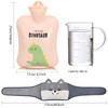 Hot Water Bag,Hot Water Bottle with Waist Cover Cartoon Warm Water Pouch
