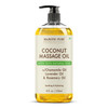 MAJESTIC PURE Coconut Massage Oil for Massage Therapy - 8 fl oz