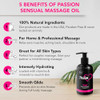 Passion Sensual Massage Oil for Date Night
