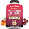 Nutrivein Premium Tart Cherry Capsules 3000mg: Ultra Strength Tart Cherry