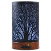 EQUSUPRO Essential Oil Diffuser 150ml Black Metal Aromatherapy Oil Diffuser