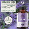 HERBAMAMA Vitex Berry Capsules - Natural Menopause Supplements* for Women