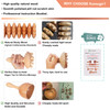 Komogir Wood Therapy Massage Tools 5-in-1 Lymphatic Drainage Massager