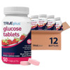 TRUEplus Glucose Tablets, Chewable, Raspberry Flavor, 15g Fast-Acting