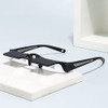 CHANGAR Prism Glasses Light-weight Lazy Glasses Horizontal Reading Spectacles
