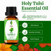 SVA Holy Tulsi Essential Oil - 1/3 Fl Oz - 100% Natural Tulsi Oil