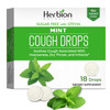 HERBION Naturals Cough Drops, Sugar Free with Stevia, Dietary Supplement