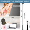 Yexixsr 3 Pack Back Scratcher Extendable Metal Back Scratcher for Men Women