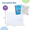 Care Touch Hand Sanitizer Wipes - 110 Hand Wipes Individually Wrapped