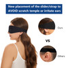ALASKA BEAR Sleep Mask for Side Sleepers 2022 Headband Design, Cup-Shaped