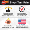 Stopain Migraine Pain Relief Gel Pump, 1.62oz, USA Made, Max Strength Fast