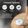 Yogasleep Rohm Portable White Noise Sound Machine + Travel Case in Grey, Sleep