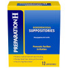 Preparation H Hemorrhoid Suppositories For Itching And Discomfort Relief