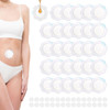 30pcs Castor Oil Wrap for Belly Button, Castor Oil Pack Wrap Pad for Belly