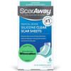 ScarAway Advanced Clear Silicone Scar Sheets, Medical Grade Silicone Strips