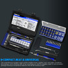 Eyeglass Sunglass Repair Kit,MINGFIX Magnetic Eye Glasses Repairing Tool Kit
