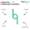 TalkTools Green Chewy Oral Motor - Sensory Tool for Kids & Toddlers