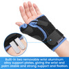 VELPEAU Carpal Tunnel Wrist Brace with Thumb Stabilizer Night Support