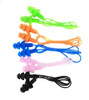 CTKcom 5 Pcs Silicone Gel Soft Earplug Corded String Ear Plugs for Swimming,Pack