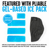BODYPROX Migraine Relief Ice Pack Hat, Head Gel Ice Cap for Tension Headache