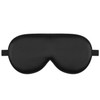 Alaska Bear Sleep Mask Silk Eye Cover with Shaped Padding for Pressure-Free