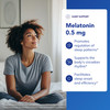 Pure Encapsulations Melatonin 0.5 mg - Natural Sleep Helper for Bedtime