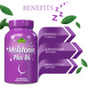 ALFA VITAMINS Melatonin Plus B-6 Supplement with 5MG Sleep Cycle Regulator
