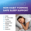 DR. EMIL NUTRITION EZ Doze Melatonin-Free Natural Sleep Aid with L-Theanine